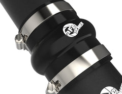 aFe POWER Cold Charge Pipe BladeRunner 3 IN Aluminum Cold Charge Pipe Black S 46-20729-B