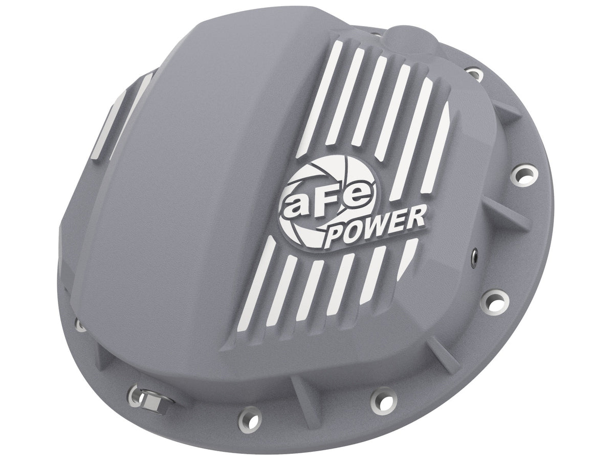 AFE 46-71140A Street Series Dana 30 Front Differential Cover Raw w/ Machined Fins