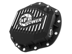 AFE 46-71150B Pro Series Rear Differential Cover Black w/ Machined Fins