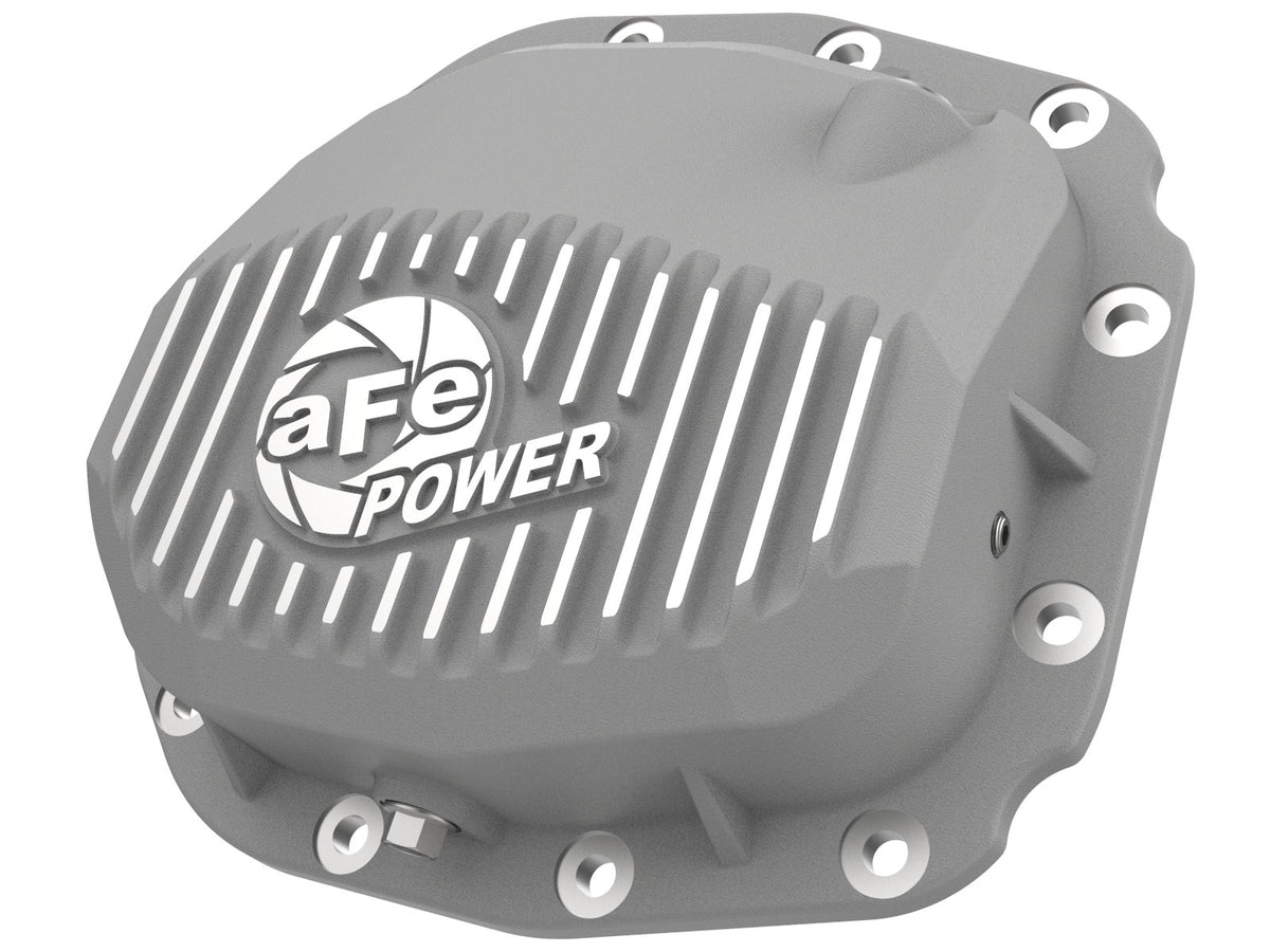 AFE 46-71180A Street Series Rear Differential Cover Raw w/ Machined Fins (Super 8.8 axle)