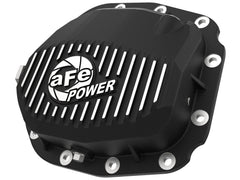 AFE 46-71180B Pro Series Rear Differential Cover Black w/ Machined Fins (Super 8.8 axle)