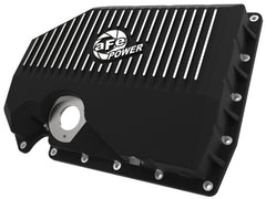 AFE 46-71210B aFe POWER Pro Series Engine Oil Pan Black w/ Machined Fins