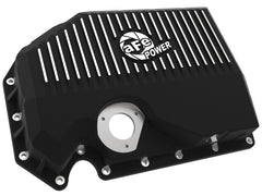 AFE 46-71210B aFe POWER Pro Series Engine Oil Pan Black w/ Machined Fins