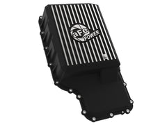AFE 46-71220B aFe POWER Pro Series Transmission Pan Black w/ Machined Fins