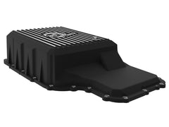 AFE 46-71220B aFe POWER Pro Series Transmission Pan Black w/ Machined Fins