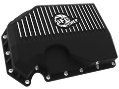 AFE 46-71240B aFe POWER Pro Series Engine Oil Pan Black w/ Machined Fins