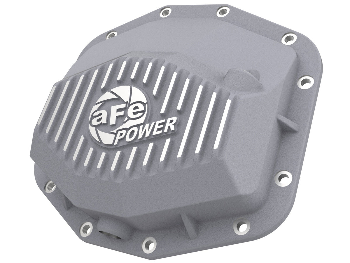 AFE 46-71280A Street Series Rear Differential Cover Raw w/ Machined Fins