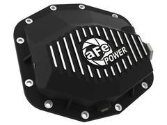 AFE 46-71280B Pro Series Rear Differential Cover Black w/ Machined Fins
