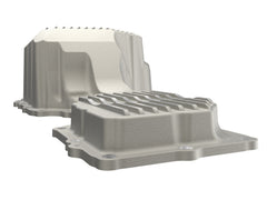aFe POWER Engine Oil Pan aFe POWER Street Series Engine Oil Pan Raw w/ Machined Fins 46-71360A