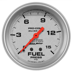 AutoMeter Products 4611 Fuel Press 0-15 PSI