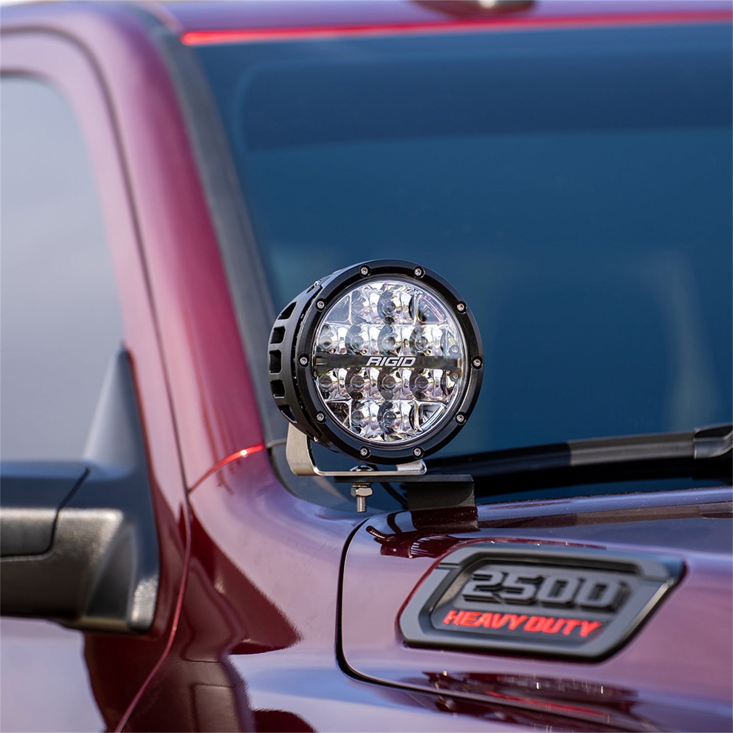 RIGID Industries 46720 A-Pillar 6 360-Series LED Light Kit