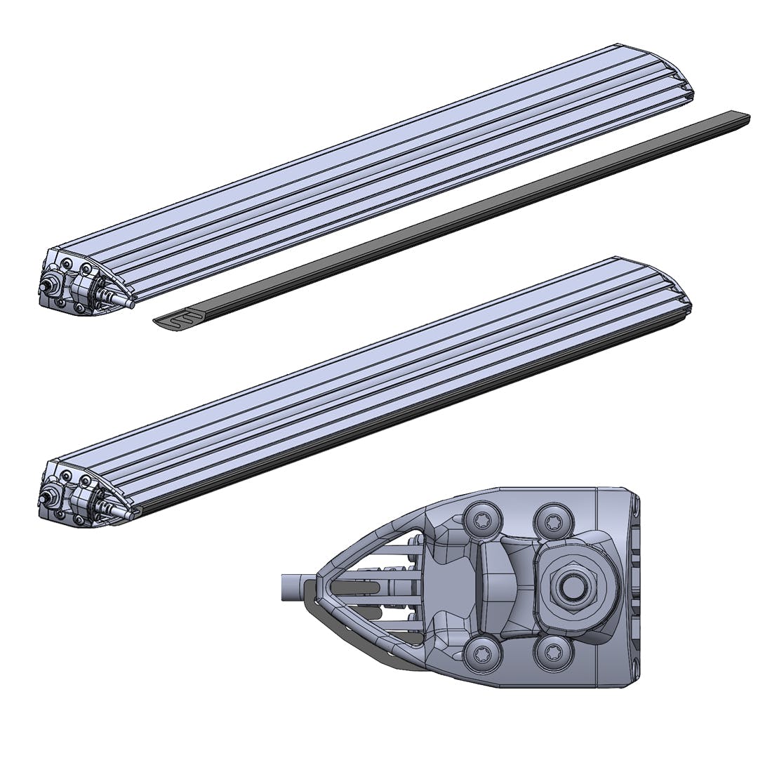 RIGID Industries 46725 Roof Rack Mount Kit