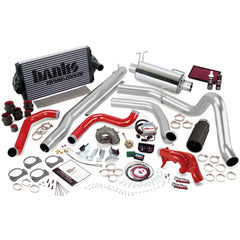 Banks Power 47421-B PowerPack System; Single Exh; S/S-Black Tip-1999 Ford 7.3L F450/550; Auto