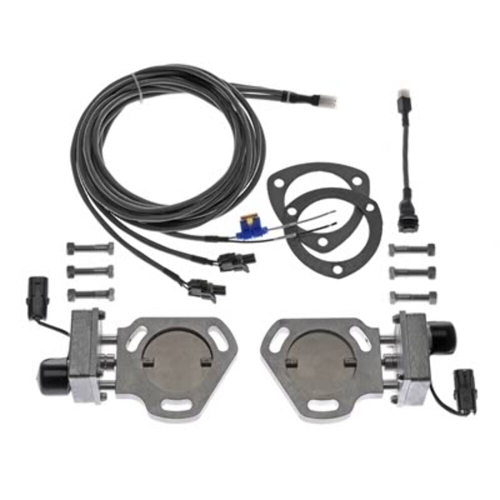 Race Ready 3.5" Dual Electric Exhaust Cutout EC350D