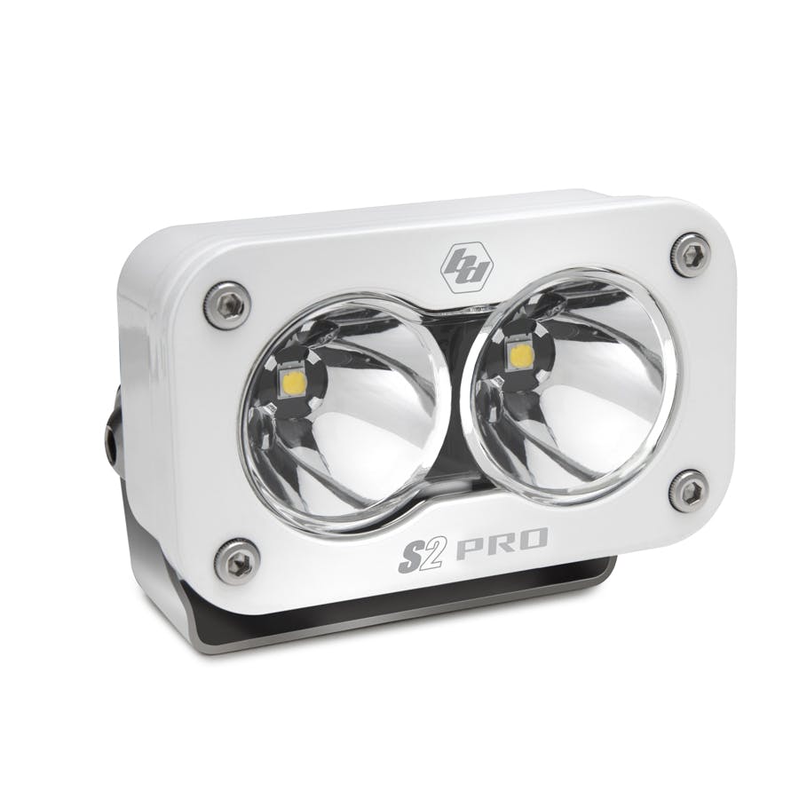 Baja Designs 480001WT LED Light Spot Pattern Clear White S2 Pro