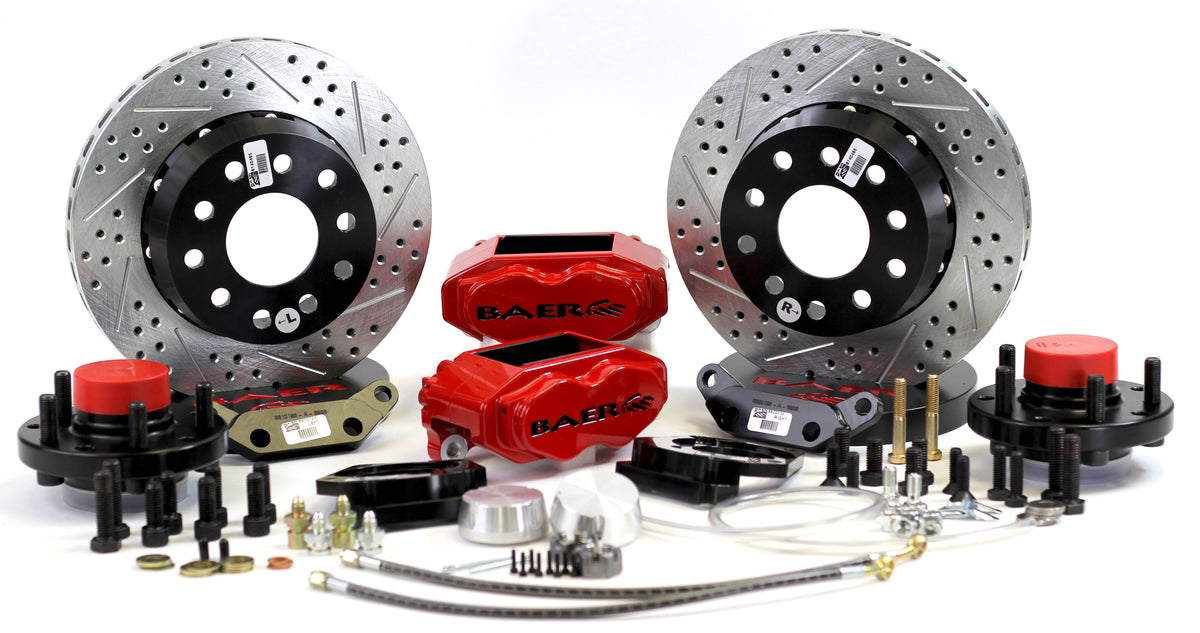 Baer Brakes 11inch SS4 Plus Front Brake Kit HO SDZ Std Studs 4301447HO