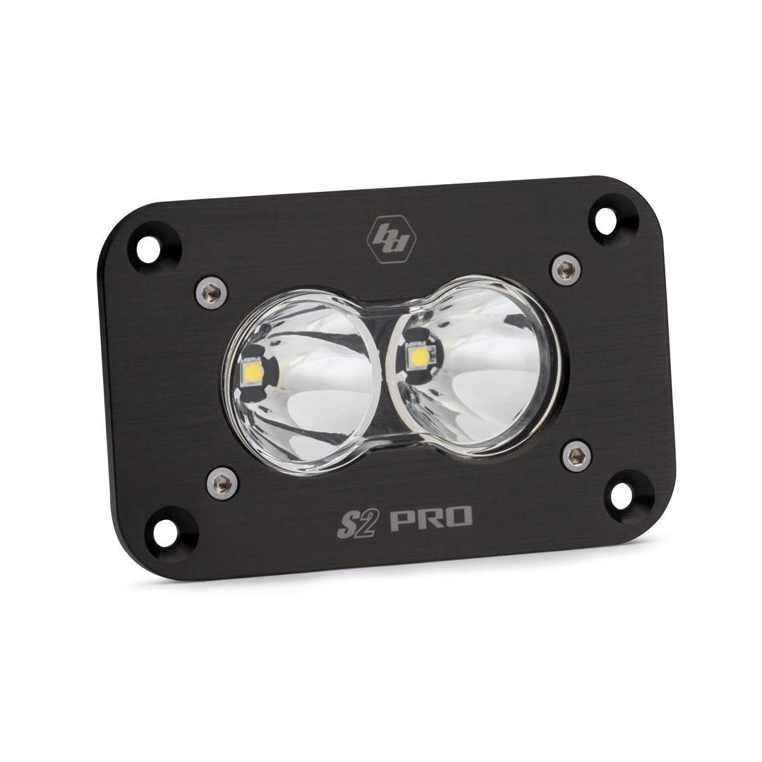 Baja Designs 481001 LED Light Work/Scene Pattern Clear Black S2 Pro