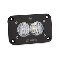 Baja Designs 481005 LED Work Light Flush Mount Clear Lens Wide Cornering Pattern S2 Pro
