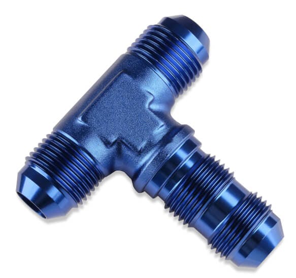 Mr. Gasket 483408 BULKHEAD T -8 BLUE