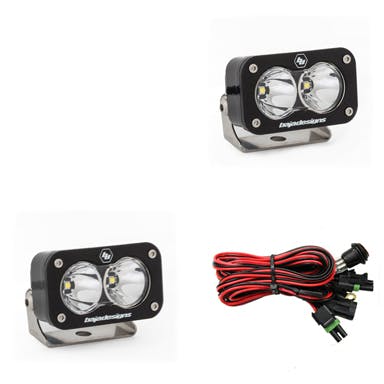 Baja Designs 487801 LED Light Pods Spot Pattern Pair S2 Pro Series
