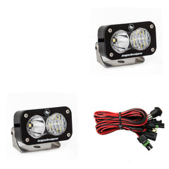 Baja Designs 487803 LED Light Pods Driving Combo Pattern Pair S2 Pro Series