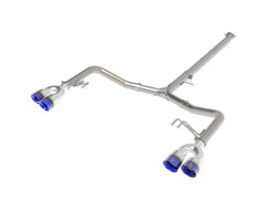 aFe POWER Axle-Back Exhaust Takeda 3 IN to 2-1/2 IN 304 Stainless Steel Axle- 49-37043-L