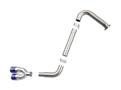 aFe POWER Axle-Back Exhaust Takeda 3 IN 304 Stainless Steel Axle-Back Exhaust 49-37045-L