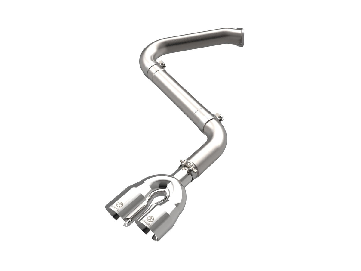 aFe POWER Axle-Back Exhaust Takeda 3 IN 304 Stainless Steel Axle-Back Exhaust 49-37045-P