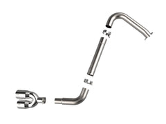 aFe POWER Axle-Back Exhaust Takeda 3 IN 304 Stainless Steel Axle-Back Exhaust 49-37045-P