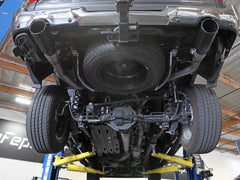 AFE 49-42080-B Large Bore-HD 3 IN 409 Stainless Steel DPF-Back Exhaust System w/Black Tip