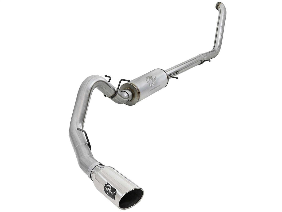 AFE 49-43008-P Large Bore HD Turbo-Back Exhaust System