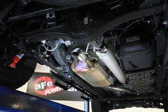 aFe POWER Axle-Back Exhaust ROCK BASHER 2-1/2 IN 409 Stainless Steel Axle-Bac 49-46082