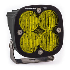Baja Designs 490015 LED Light Pod Black Amber Lens Wide Cornering Pattern Squadron Pro