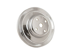 Mr. Gasket 4967 CHRM W/P PULLEY-DBL GRV
