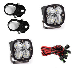 Baja Designs 497101 LED Light Pods Kit W/A Pillar Mounts 1.75 Inch Harness Squadron Pro