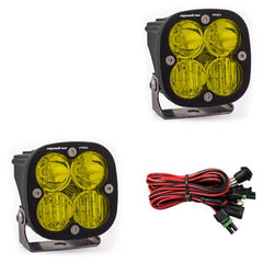 Baja Designs 497813 LED Light Pods Amber Lens Driving Combo Pattern Pair Squadron Pro Series