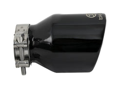 AFE 49T25404-B061 Takeda 304 Stainless Steel Clamp-on Exhaust Tip Black