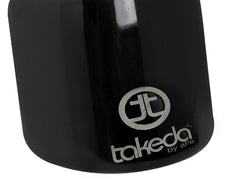 AFE 49T25404-B061 Takeda 304 Stainless Steel Clamp-on Exhaust Tip Black