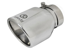 AFE 49T25404-P061 Takeda 304 Stainless Steel Clamp-on Exhaust Tip Polished