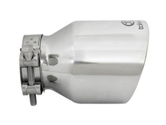 AFE 49T25404-P061 Takeda 304 Stainless Steel Clamp-on Exhaust Tip Polished