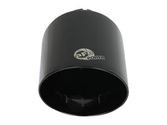 AFE 49T25454-B071 MACH Force-Xp 409 Stainless Steel Clamp-on Exhaust Tip Black