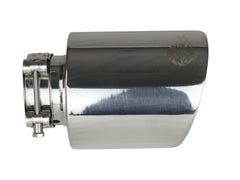 AFE 49T25454-P071 MACH Force-Xp 304 Stainless Steel Clamp-on Exhaust Tip Polished