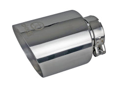 AFE 49T25454-P07 Takeda 304 Stainless Steel Clamp-on Exhaust Tip Polished