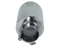 AFE 49T25454-P07 Takeda 304 Stainless Steel Clamp-on Exhaust Tip Polished
