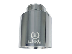AFE 49T25454-P07 Takeda 304 Stainless Steel Clamp-on Exhaust Tip Polished