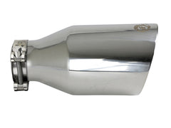 AFE 49T25454-P091 MACH Force-Xp 304 Stainless Steel Clamp-on Exhaust Tip Polished