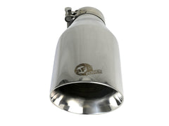 AFE 49T25454-P091 MACH Force-Xp 304 Stainless Steel Clamp-on Exhaust Tip Polished
