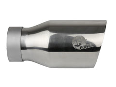 AFE 49T30454-P093 MACH Force-Xp 304 Stainless Steel Clamp-on Exhaust Tip Polished