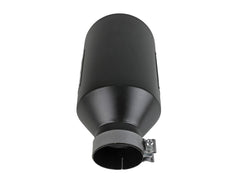 AFE 49T40801-B15 MACH Force-Xp 409 Stainless Steel Clamp-on Exhaust Tip Black