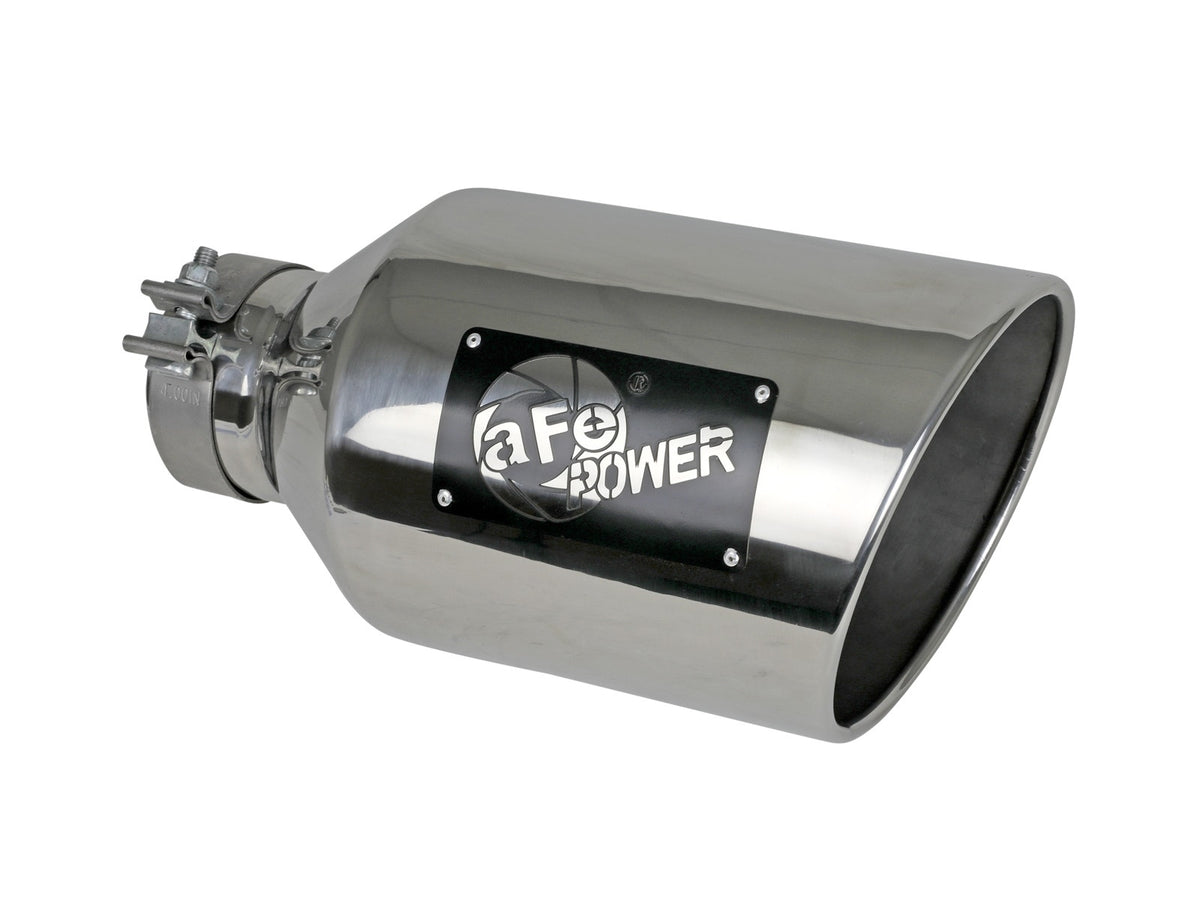 AFE 49T40801-P15 MACH Force-Xp 304 Stainless Steel Clamp-on Exhaust Tip Polished